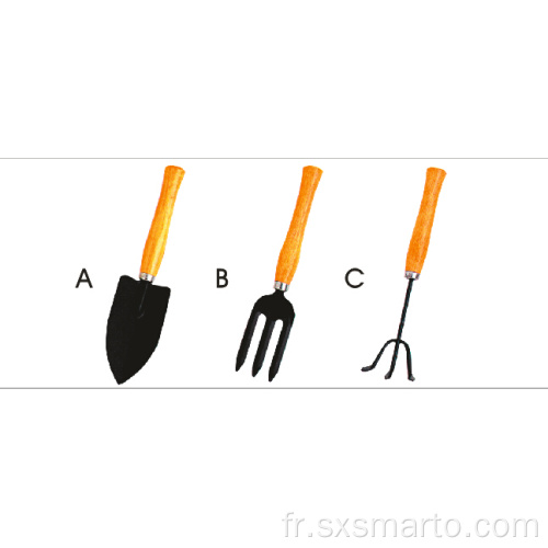 Ensemble d&#39;outils de jardin de haute qualité